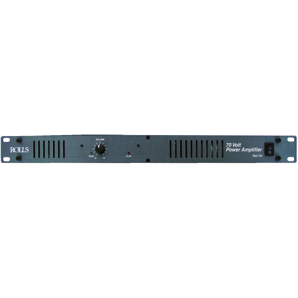 Main product image for Rolls RA170 Rack Mount 70V Power Amplifier 7 245-1128